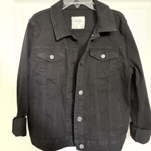 Medium Mudd Black Denim Jacket